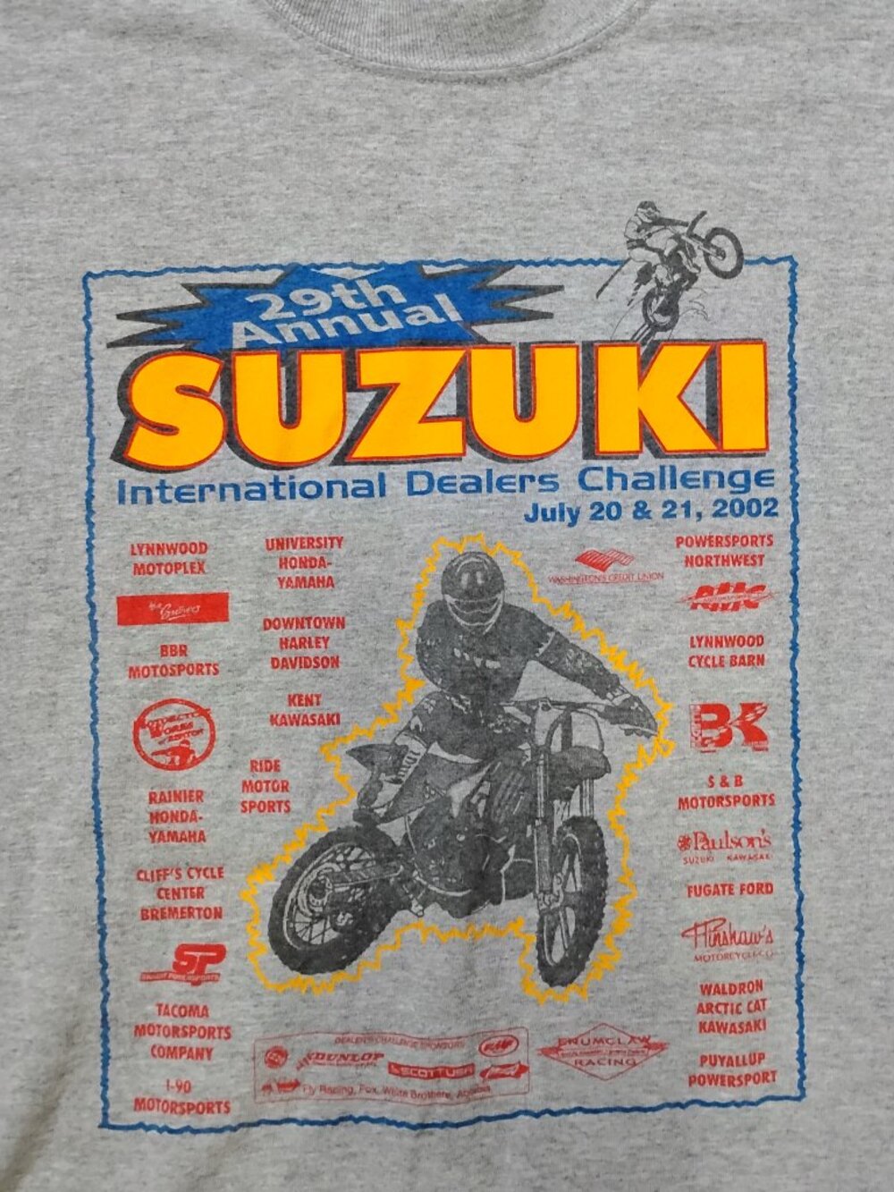Vintage Suzuki International Dealer's Challenge T-Shirt